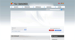 Desktop Screenshot of folyomakinesi.com